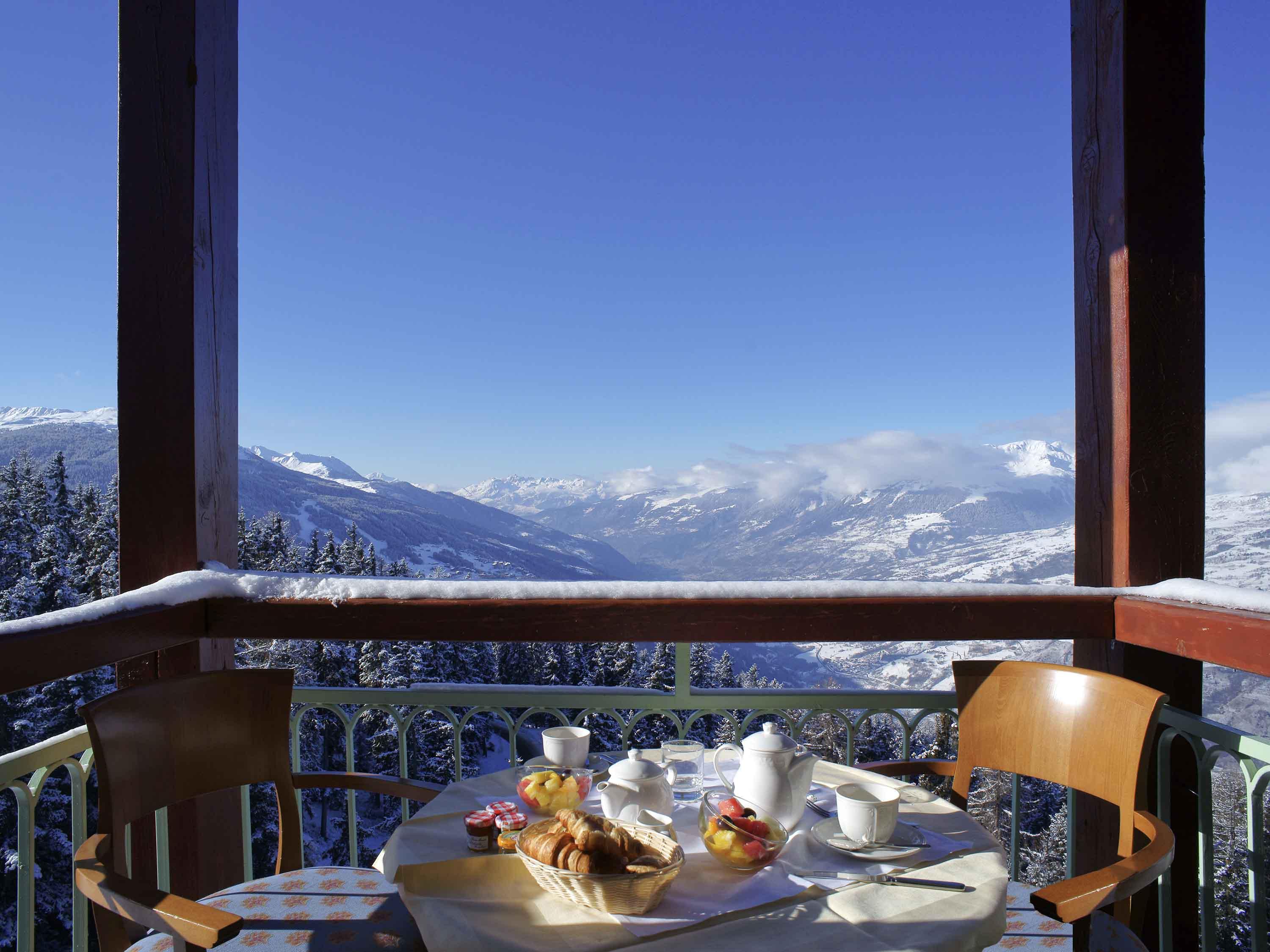 ホテル メルキュール レザーク 1800 Les Arcs  エクステリア 写真