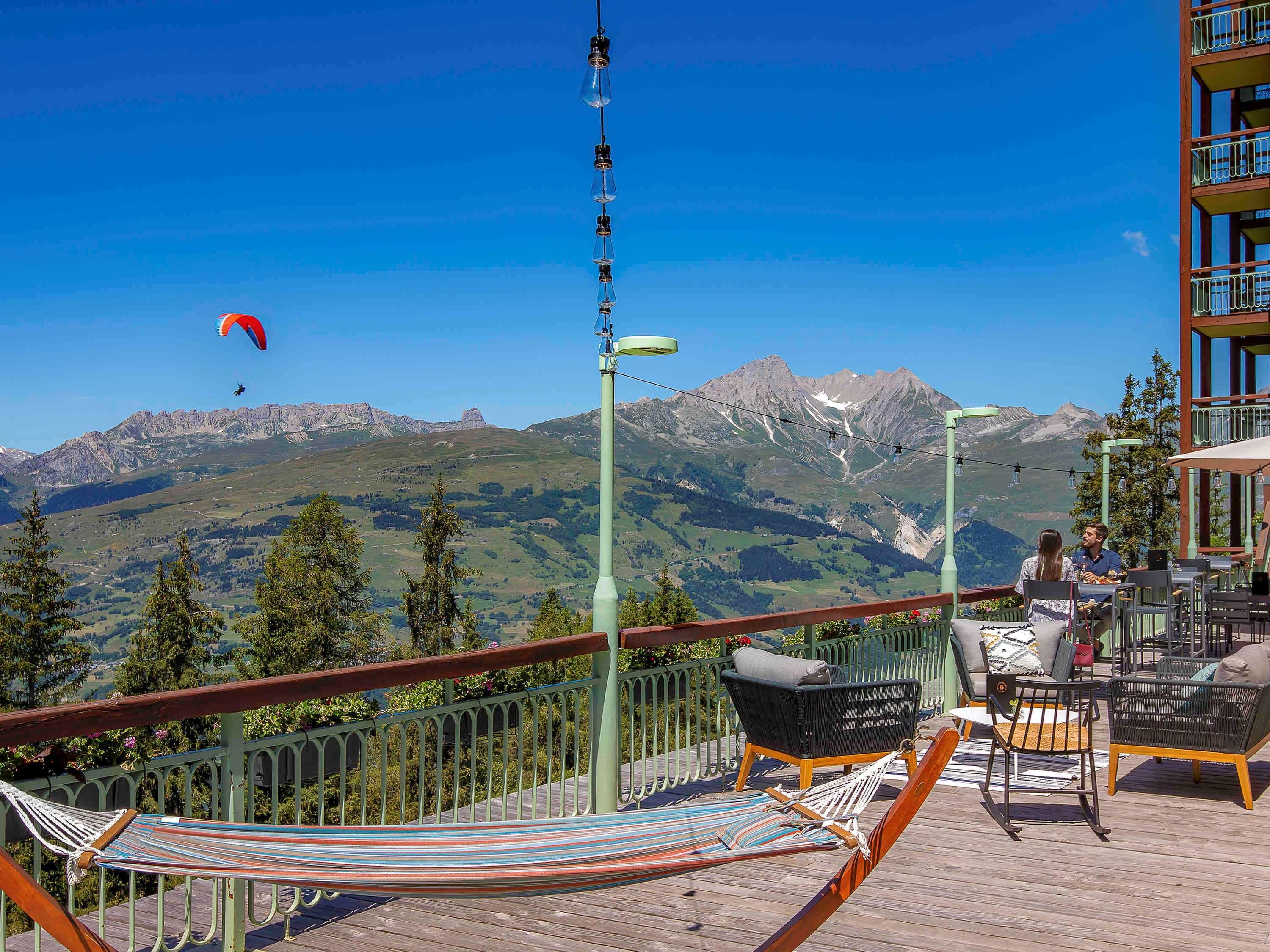 ホテル メルキュール レザーク 1800 Les Arcs  エクステリア 写真